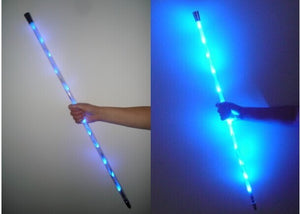 Dancing Cane LED /red//blue (Folding Deluxe)/Multicolr/ Magic Tricks/Stage Magic/Magic Props/Magic Product