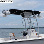 Dolphin Pro2  Boat T TOP/ Center Console Boat Bimini TOP Anodised with Black Canopy