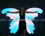 Led Full Color LED Inflatable Butterfly ISIS Wings Led Luminous Catwalk Show Costume Led Light Up Stage Performance Clothes