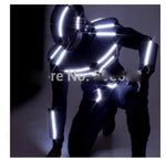 LED Robot costume LED dance suitLED Light costume LED glowing clothes stage dance armor