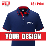 YOTEE 2020 summer multi-stylecustom breathable POLO shirt men's LOGO custom top