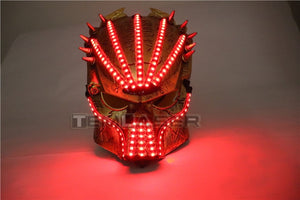 New Design New Year Flashing El Wire Mask Led Glowing Beauty Christmas Party Mask Festival Event Haloween Mask