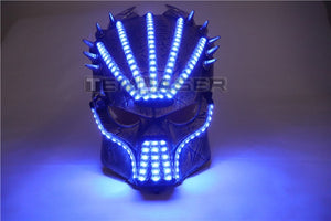 New Design New Year Flashing El Wire Mask Led Glowing Beauty Christmas Party Mask Festival Event Haloween Mask