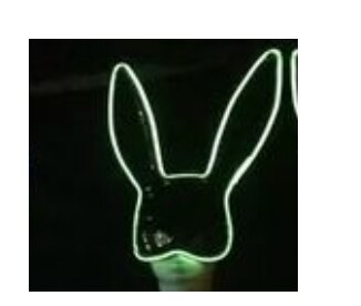 Dancer Nightclub Bar music Festival DJ Dance Team GOGO Illuminated LED Cold Light Rabbit Mask Costume