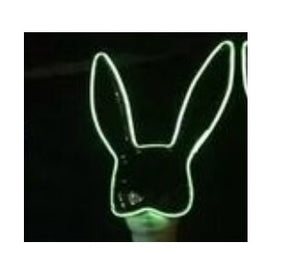 Dancer Nightclub Bar music Festival DJ Dance Team GOGO Illuminated LED Cold Light Rabbit Mask Costume