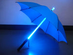 7 Color change LED Lightsaber Light Up Umbrella Laser sword Golf Torch Umbrella belly dance girls christmas birthday gifts