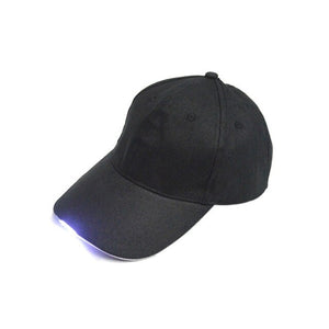 Outdoor Accessories Solid Caps Night LED Flashlight Fishing Hunting Hats Walking Hat Cycling Clothes