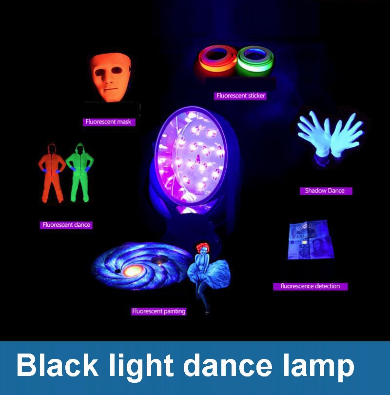 Hand shadow lamp Black light dance lamp,Fluorescent  adhesive sticker,fluorescent gloves,Fluorescent clothes,Fluorescent mask