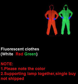 Hand shadow lamp Black light dance lamp,Fluorescent  adhesive sticker,fluorescent gloves,Fluorescent clothes,Fluorescent mask