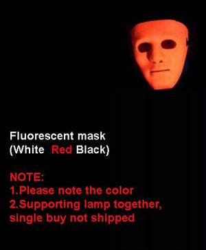 Hand shadow lamp Black light dance lamp,Fluorescent  adhesive sticker,fluorescent gloves,Fluorescent clothes,Fluorescent mask