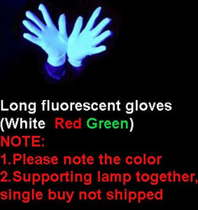 Hand shadow lamp Black light dance lamp,Fluorescent  adhesive sticker,fluorescent gloves,Fluorescent clothes,Fluorescent mask