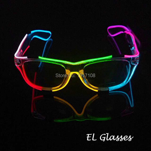 2021Cool Halloween Style Skull Mask EL wire Masks glowing neon Festival LED Mask DJ dance Carnival Ghost Masks For Party Decor