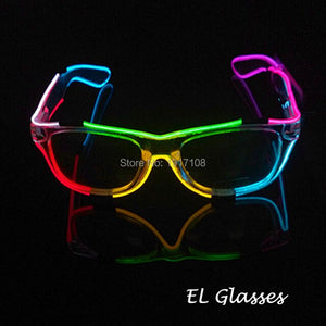 2021Cool Halloween Style Skull Mask EL wire Masks glowing neon Festival LED Mask DJ dance Carnival Ghost Masks For Party Decor