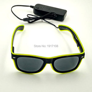2021Cool Halloween Style Skull Mask EL wire Masks glowing neon Festival LED Mask DJ dance Carnival Ghost Masks For Party Decor
