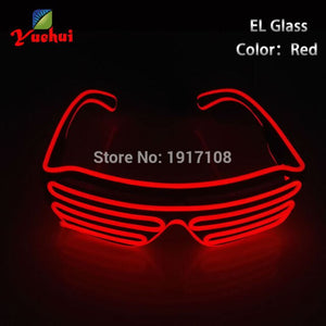 2021Cool Halloween Style Skull Mask EL wire Masks glowing neon Festival LED Mask DJ dance Carnival Ghost Masks For Party Decor