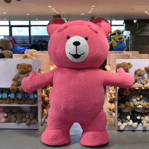 2020 Unisex Halloween Inflatable Teddy Bear Plush Mascot Costume Party Game Fancy Dress Birthday Gifts