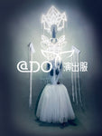 Technology LED luminous costumes goddess GOGO show costume bar nightclub light up stage dance wear