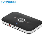 2 in 1 Wireless Bluetooth 4.1 Audio Transmitter & Receiver 3.5mm AUX A2DP Music Stereo Adapter for Home Car Stereo System TV Mp3