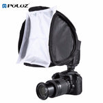 PULUZ 23X23cm Portable Foldable Flash Lightsphere Universal Softboxes for Perfect Camera Photograph Uniform Exposure
