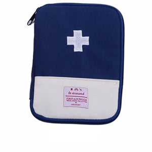 Function Portable First Aid Kit Travel Accessories Emergency Drug Cotton Fabric First Aid Medicine Bag Pill Case Splitters Box