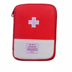Function Portable First Aid Kit Travel Accessories Emergency Drug Cotton Fabric First Aid Medicine Bag Pill Case Splitters Box