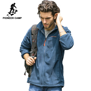 Pioneer Camp fleece warm jacket men brand clothing autumn winter coat male top quality outerwear for men 520500A