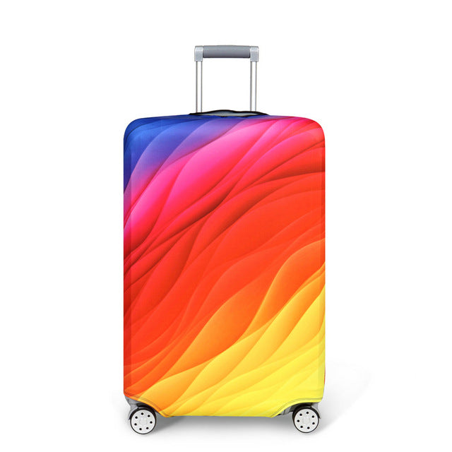 New York Paris Thicken Luggage Protective Cover 18-32inch Trolley Baggage Travel Bag Covers Elastic Protection Suitcase Case 271
