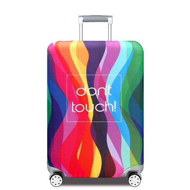 New York Paris Thicken Luggage Protective Cover 18-32inch Trolley Baggage Travel Bag Covers Elastic Protection Suitcase Case 271