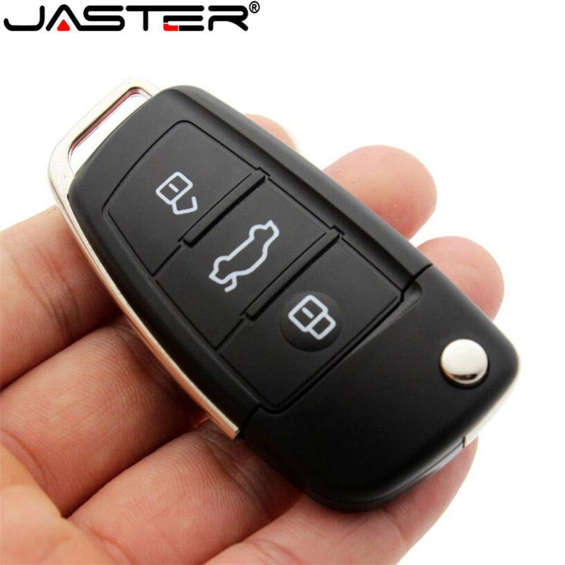 JASTER Wholesale Usb Flash Drive SFY 100% Real Capacity Audi Car Key 8GB 16GB 32GB 64GB Pen Drive Pendrive Memory Stick U disk